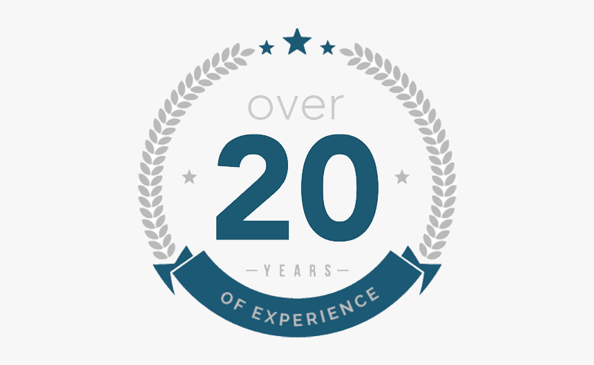 over 20 years of experience